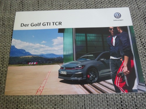 Golf gti tcr prospekt - vw,