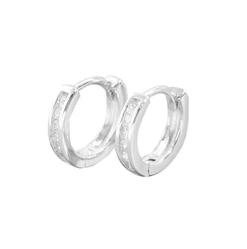 Sterlingsilber huggie hoop - sterlingsilber,
