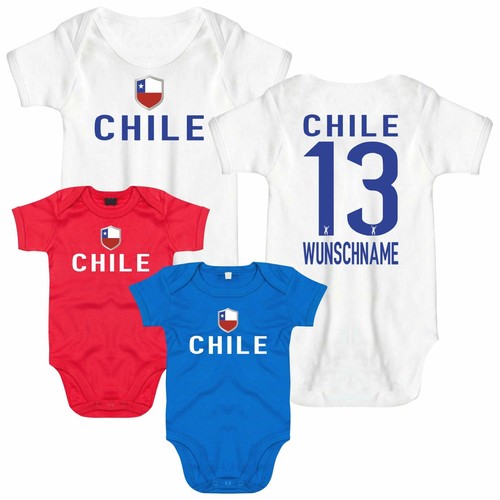 Baby body chile druck - chile, nummer
