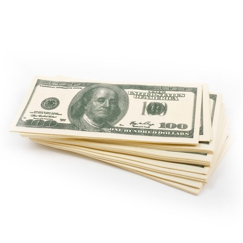 Servietten 100 dollar - 100, us