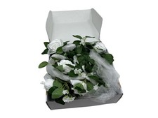 Hochzeitsdekoration Autoschmuck Hochzeit mit 24 wunderschönen Seidenblumen