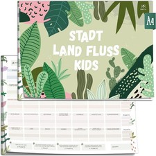 Stadt Land Fluss Block A4 für