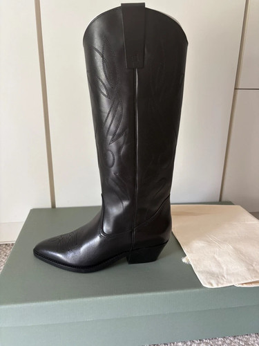 Einmal getragen cowboystiefel - einmal,