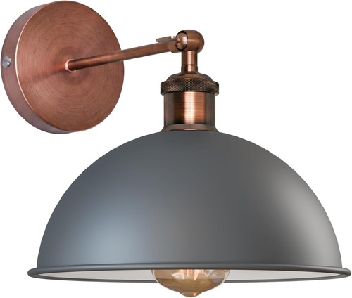 E27 wandlampe metall vintage - e27,