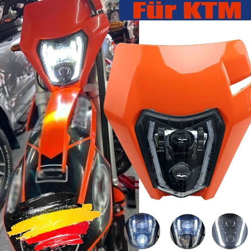 Led scheinwerfer mit orange - led,
