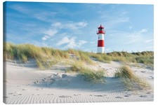 Leinwandbild Leuchtturm List