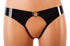 Latex Slip ouvert , Fetisch