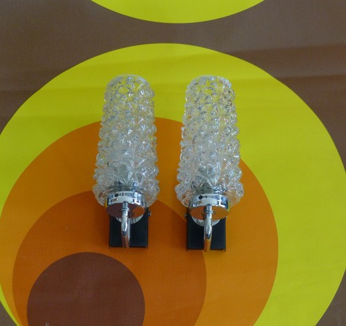 Wand lampen 70er - ,