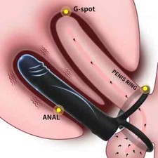 Men Penis Cock Ring Vibrator G