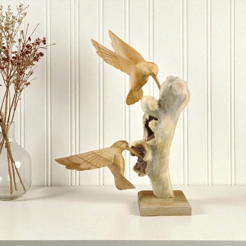 Kolibris aus holz - kolibris,