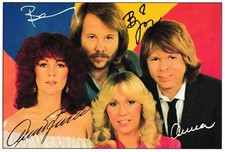 Abba (Bravo Autogrammkarte*)
