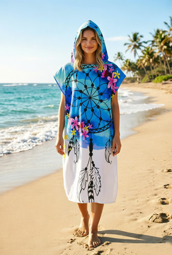 Schwim surf poncho kapuze - surf,