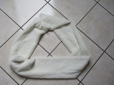 Kuschelweicher, cremfarbiger Loop, Kunstfell, insgesamt ca. 16 cm x 152 cm