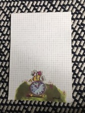 Diddl Block DINA 5 Maus mit Wecker 29 Blätter Rarität