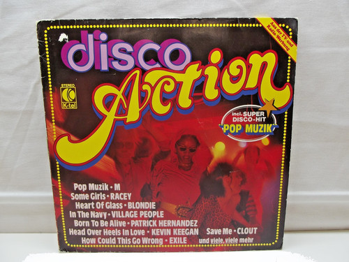 Vinyl disco action - disco,