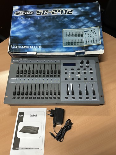 Showtec 2412 dmx lichtpult - sc-2412, dmx-lichtpult