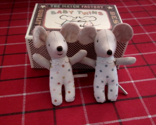 Maileg maus twins - maileg, box