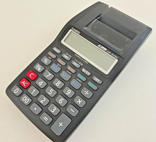 Tisch-/Taschenrechner – CASIO HR8-TEC – 12-stellig – mit integriertem Drucker