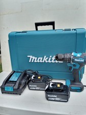 Makita  DDF487 18V Akku-Bohrhammerschrauber-Neu mit 2 Akku 3Ah+Ladegerät +Koffer