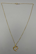 DIC Designer Herz Kette Gold