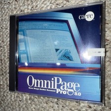 OmniPage Pro 8.0 CD-ROM for