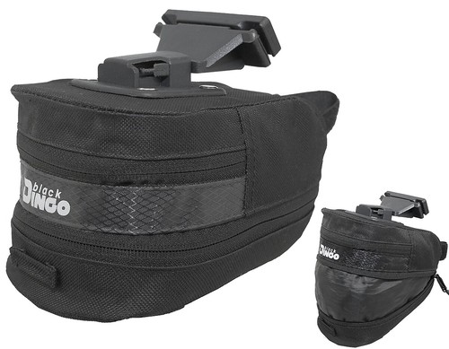 Black dingo satteltasche l - black,