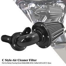 Kegel CNC Luftfilter Grau Einlass Für Harley Softail Breakout Fat Boy 16-17 Dyna