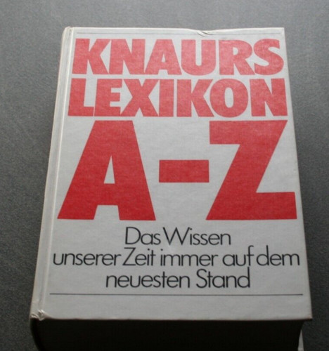 Knaurs lexikon z das - knaurs, a