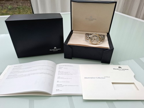 Maurice lacroix 18kgold stahl - maurice,