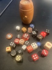 DDR Würfel Konvolut Bakelit