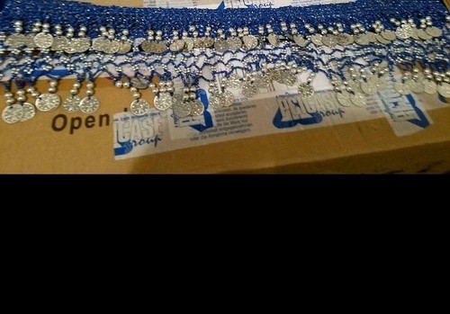 Mini-BauchTanzTuch-blau*Neu*
