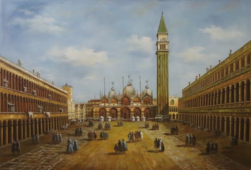 Handgemalt ölgemälde 60x90 - Ölgemälde,