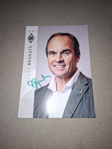 Autogrammkarte roger brandts - autogrammkarte,
