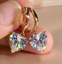 Rosévergoldet Ohrringe Herz