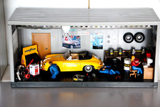 DIORAMA Auto Werkstatt 1:18 komplett