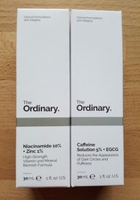 2 Pack - The Ordinary Niacinamide 10% + Zinc 1% and Caffeine Solution 5% + EGCG