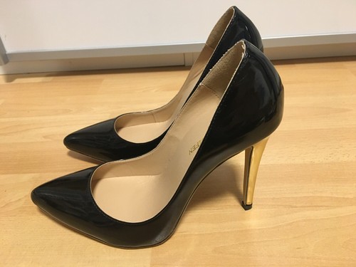 Neue schwarze lack pumps - schwarze,