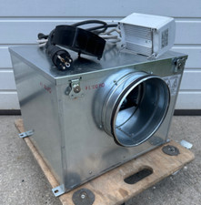 S&P Schallgedämmte Lüftungsbox CAB-200 Rohrventilator + REB-5 Drehzahlsteller