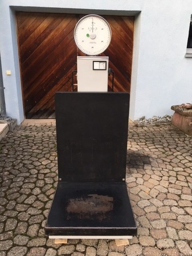 Bizerba plattformwaage 300kg - plattformwaage,