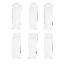6x Neutral Bierglas Stange