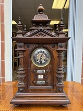 Rarität Kaminuhr mit Kalender Kalenderuhr Automatenuhr 62 cm mit neuer Revision