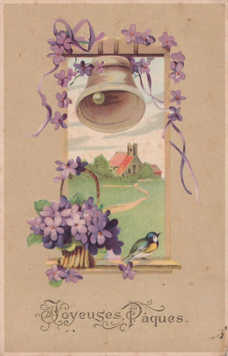 Künstler ostern vogel - kÜnstler-ak,