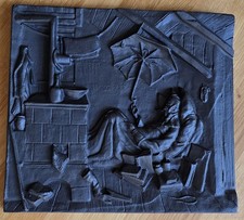 Wandrelief aus Gussesen: " Der