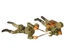 2 Historische Lineol Soldaten