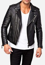 Herren Lederjacke Hector Lamm