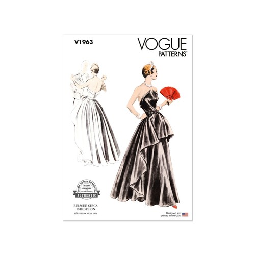 Vogue schnittmuster v1963 - schnittmuster,