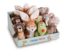NICI Auswahl Plüsch HAPPY NICIs Bär, Hase, Dino, Elefant 15cm