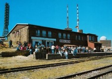 080-Ansichtskarte Brockenbahn Bahnhof Wernigerode Schierke HSB Schmalspurbahn