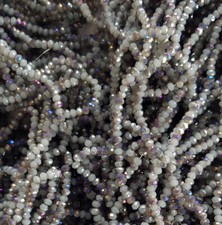 Facettierte Glasschliffperlen