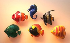 5 FISCHE + 1 SEEPFERDCHEN FÜR